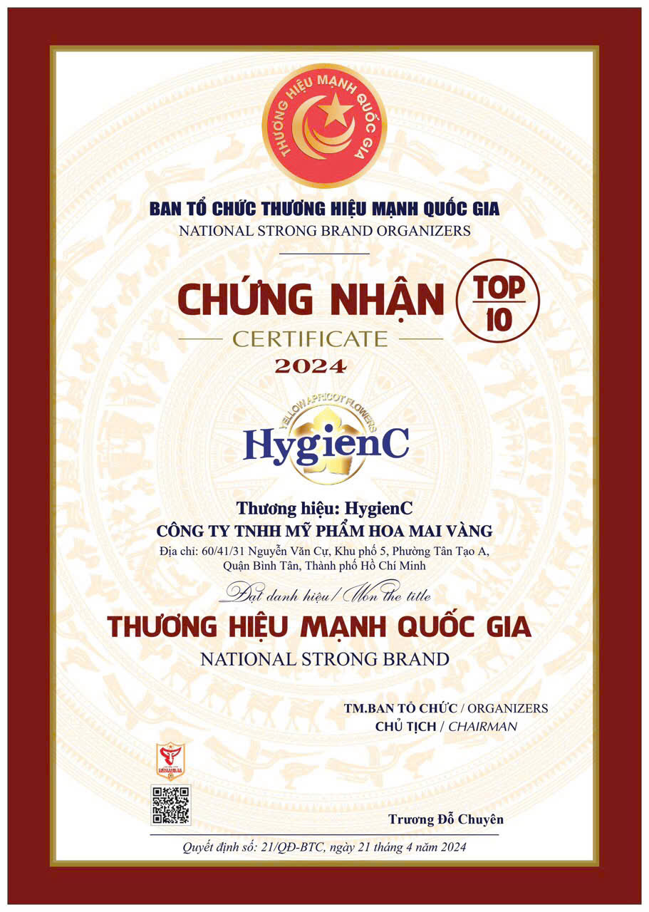 Giới thiệu Cty Mỹ Phẩm Hoa Mai Vàng